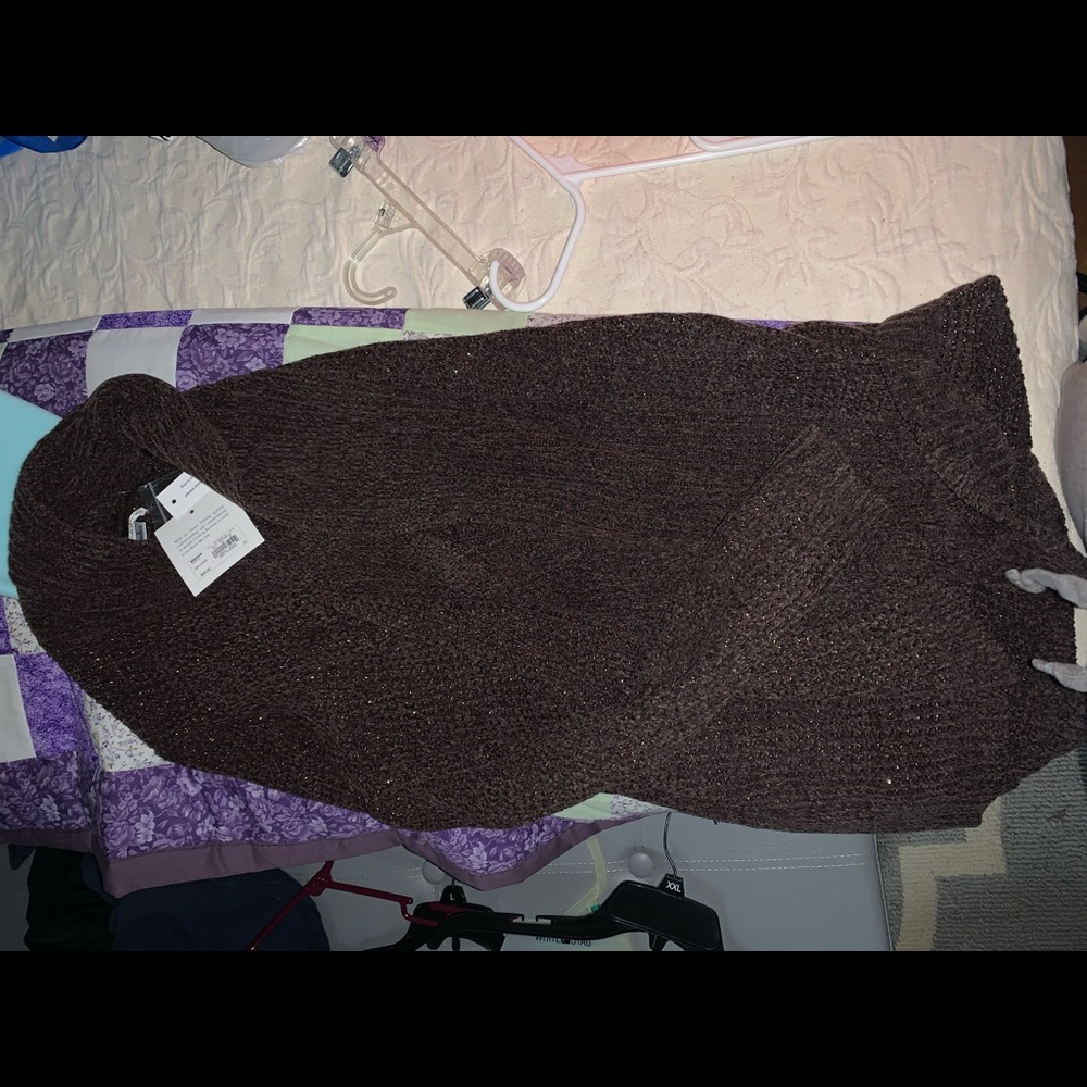 Brown sweater